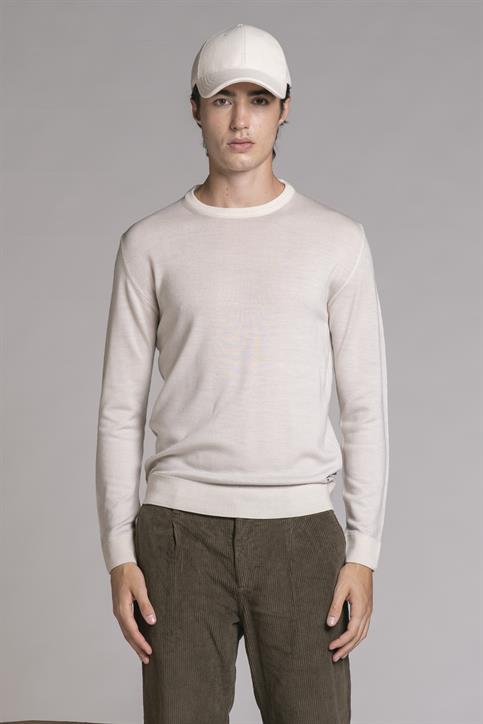 ROUND NECK MERINOS BUTTER