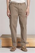 CARGO LONG COMFORT TWILL STRETCH F/D MUD