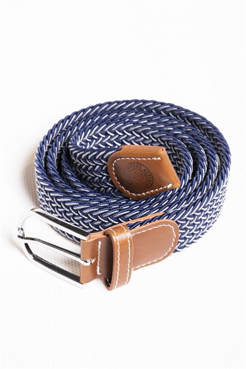 BELT COTTON STRETCH NAVY