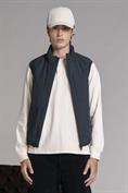 GILET ZIP NYLON NAVY