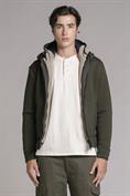 3 IN 1 JACKET HOODIE SCUBA MIL.GREEN