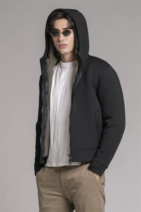 3 IN 1 JACKET HOODIE SCUBA BLACK