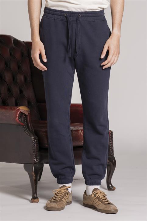 CHINO LONG FLEECE CARBON+SNOW WASH NAVY