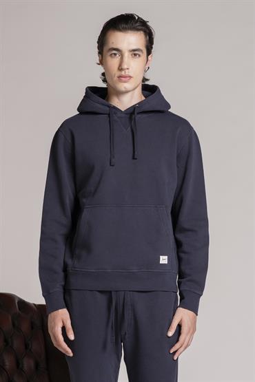 HOODIE FLEECE CARBON+SNOW WASH NAVY