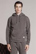 HOODIE FLEECE CARBON+SNOW WASH C.ROCK