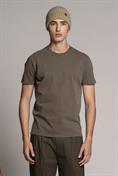 T-SHIRT S/S REGULAR JERSEY SOLID CARBON+SNOW WASH MIL.GR