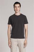 T-SHIRT S/S REGULAR JERSEY SOLID CARBON+SNOW WASH BLACK