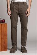 CHINO LONG PENCES COMFORT CAVALLERY F/D GREEN
