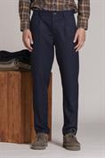 CHINO LONG PENCES COMFORT MIX.VISCOSE Y/D NAVY