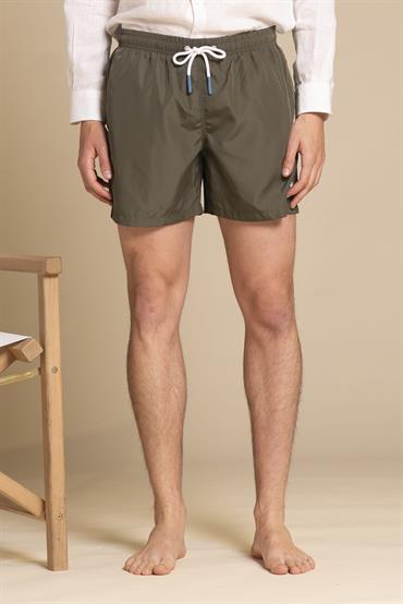 SWIMMING TRUNKS POLYESTER MIL.GREEN