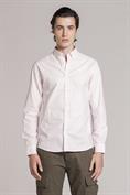 BUTTON DOWN REGULAR L/S OXFORD Y/D PINK