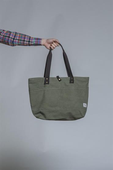 BAG CANVAS MIL.GREEN