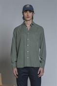 FRENCH COLLAR L/S REG. LYOCELL G/D LT.GREEN