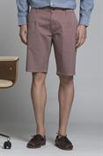 CHINO SHORT COMF.PENCES POPELINE STRETCH G/D ONION
