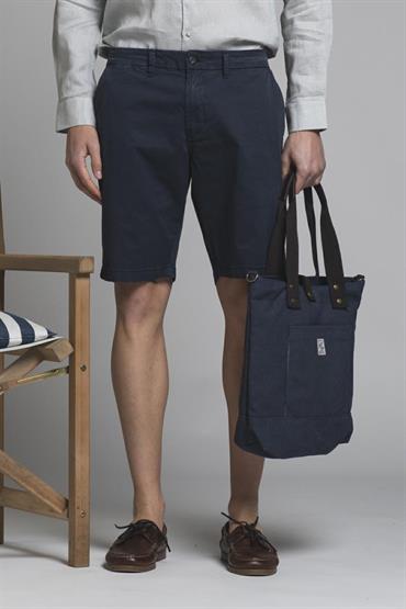 CHINO SHORT COMF.TWILL STRETCH G/D NAVY
