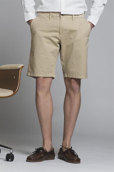 CHINO SHORT COMF.TWILL STRETCH G/D DESERT