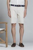 CHINO SHORT COMF.SEERSUCKER Y/D DESERT STRIPE