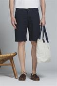 FATIGUE SHORT COMF.COTTON SLUB F/D STONE WASH NAVY