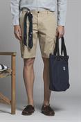 CARGO SHORT COMF.POPELINE STRETCH G/D DESERT