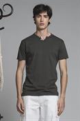 CHESTER S/S JERSEY SOLID G/D ARMY GREEN