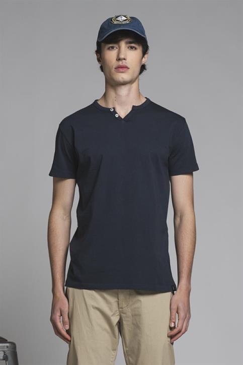 CHESTER S/S JERSEY SOLID G/D NAVY