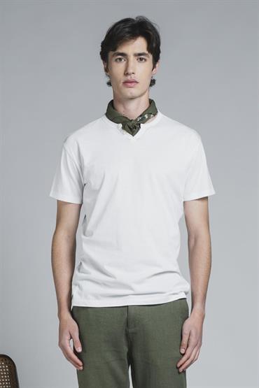 CHESTER S/S JERSEY SOLID G/D WHITE