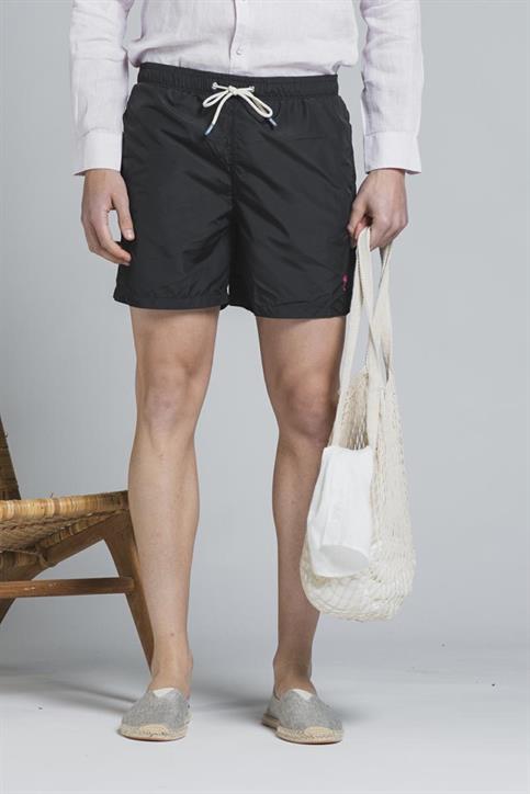 SWIMMING TRUNKS POLYESTER BLACK