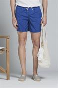 SWIMMING TRUNKS POLYESTER EMBROIDERY ROYAL
