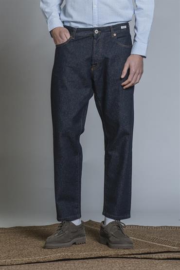 CHINO LONG REG. 5 PKT DENIM DK.BLUE