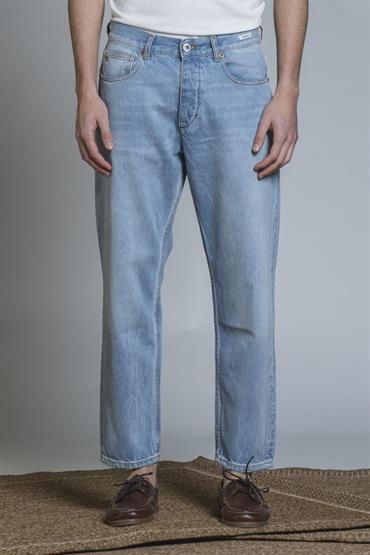 CHINO LONG JAPAN CROP 5 PKT DENIM LT.BLUE
