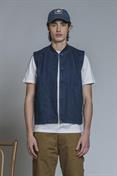 GILET DENIM WASH SP1 DK.BLUE