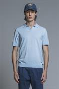 SWEATER POLO SKIPPER S/S CTN CREPE SOFT WASH SKY