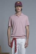 SWEATER POLO SKIPPER S/S CTN CREPE SOFT WASH PINK