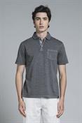 POLO PKT S/S JERSEY SLUB G/D C.ROCK