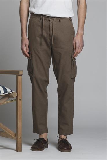 CARGO LONG COMF.MIXED LINEN G/D MUD