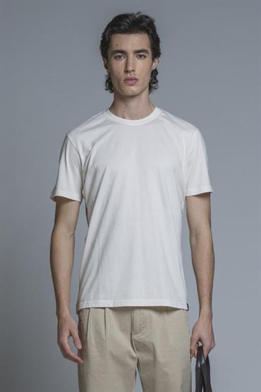 T-SHIRT S/S JERSEY SOLID G/D OFF WHITE