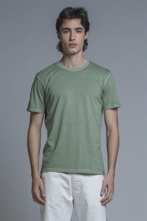 T-SHIRT S/S JERSEY SOLID G/D LT.GREEN