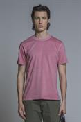 T-SHIRT S/S JERSEY SOLID G/D PINK
