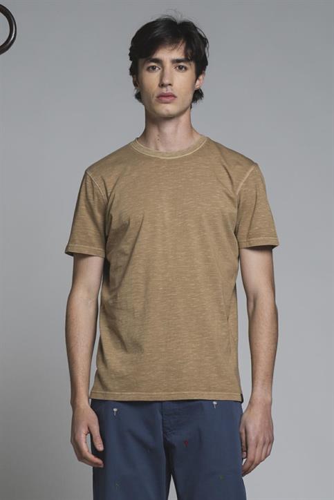 T-SHIRT S/S JERSEY SLUB G/D COOKIE