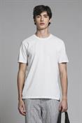 T-SHIRT S/S JERSEY SLUB G/D WHITE
