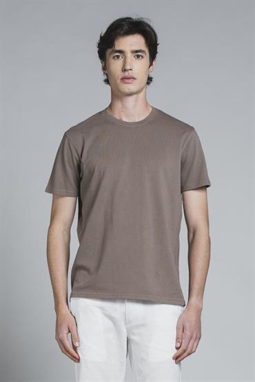 TSHIRT S/S PIQUET STRETCH G/D MUD