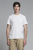 T-SHIRT PKT S/S JERSEY SLUB G/D WHITE