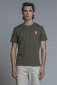 TSHIRT PRN S/S JERSEY SOLID F/D C.FINISH MIL.GREEN