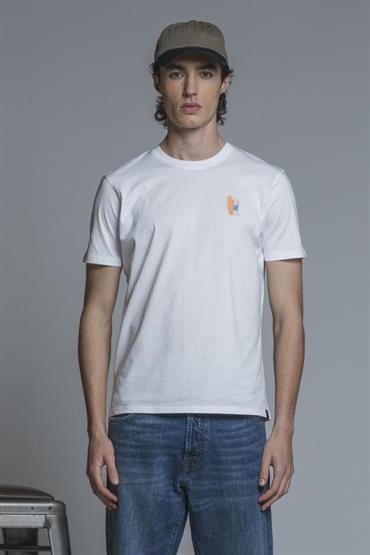 TSHIRT PRN S/S JERSEY SOLID F/D C.FINISH WHITE