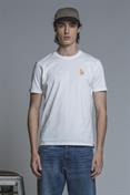 TSHIRT PRN S/S JERSEY SOLID F/D C.FINISH WHITE