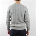 ROUND NECK ACRY/CTN/WOOL LT.GREY