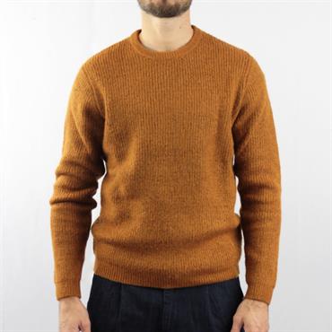 ROUND NECK ACRY/CTN/WOOL CAMEL