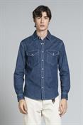 WESTERN SHIRT L/S REGULAR DENIM MID.