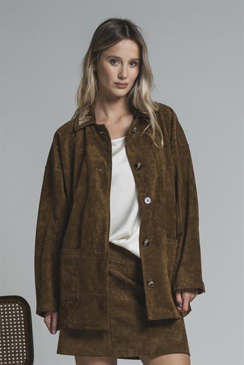JACKET ECO-SUEDE