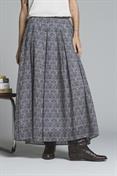 SKIRT LONG MUSSOLA ALLOVER PRINT
